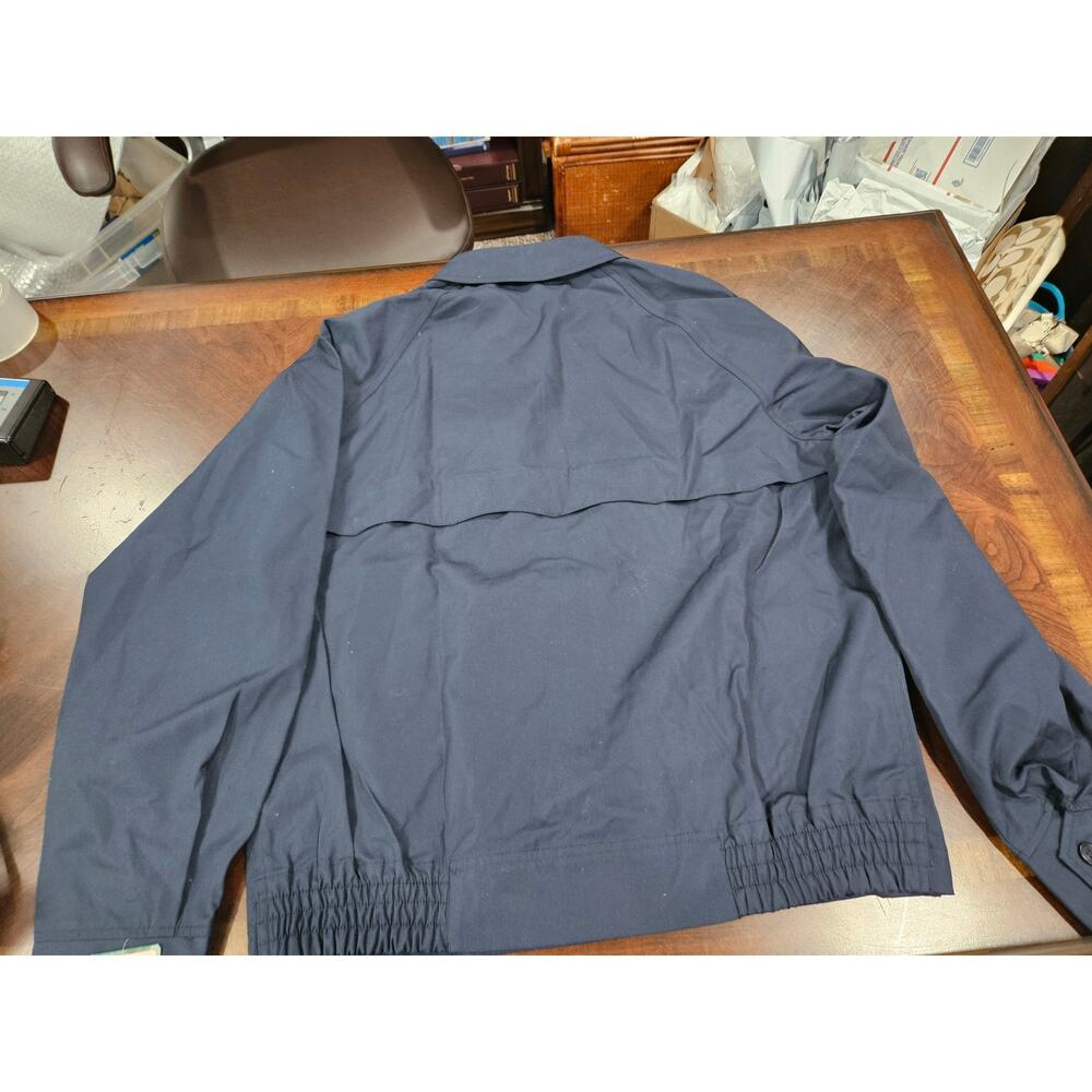 Rare NWT Vintage 90’s Lacoste Izod Harrington Jacket Navy Blue Bomber Sz M Men's - Picture 5 of 7